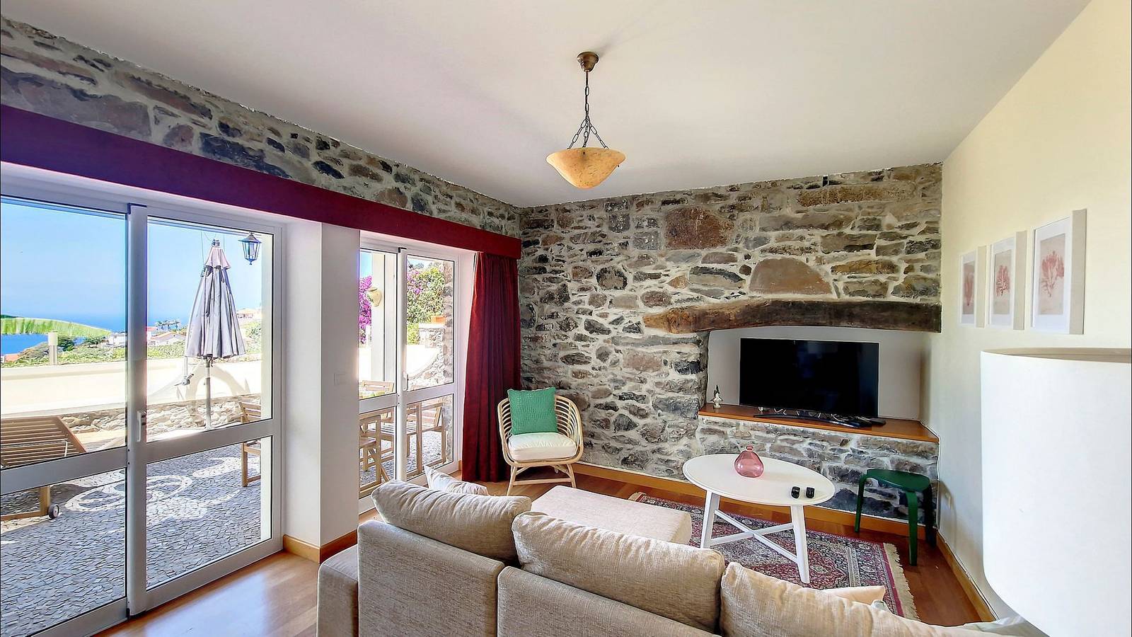 Ferienhaus für 4 Personen mit Balkon in Arco da Calheta, Madeira