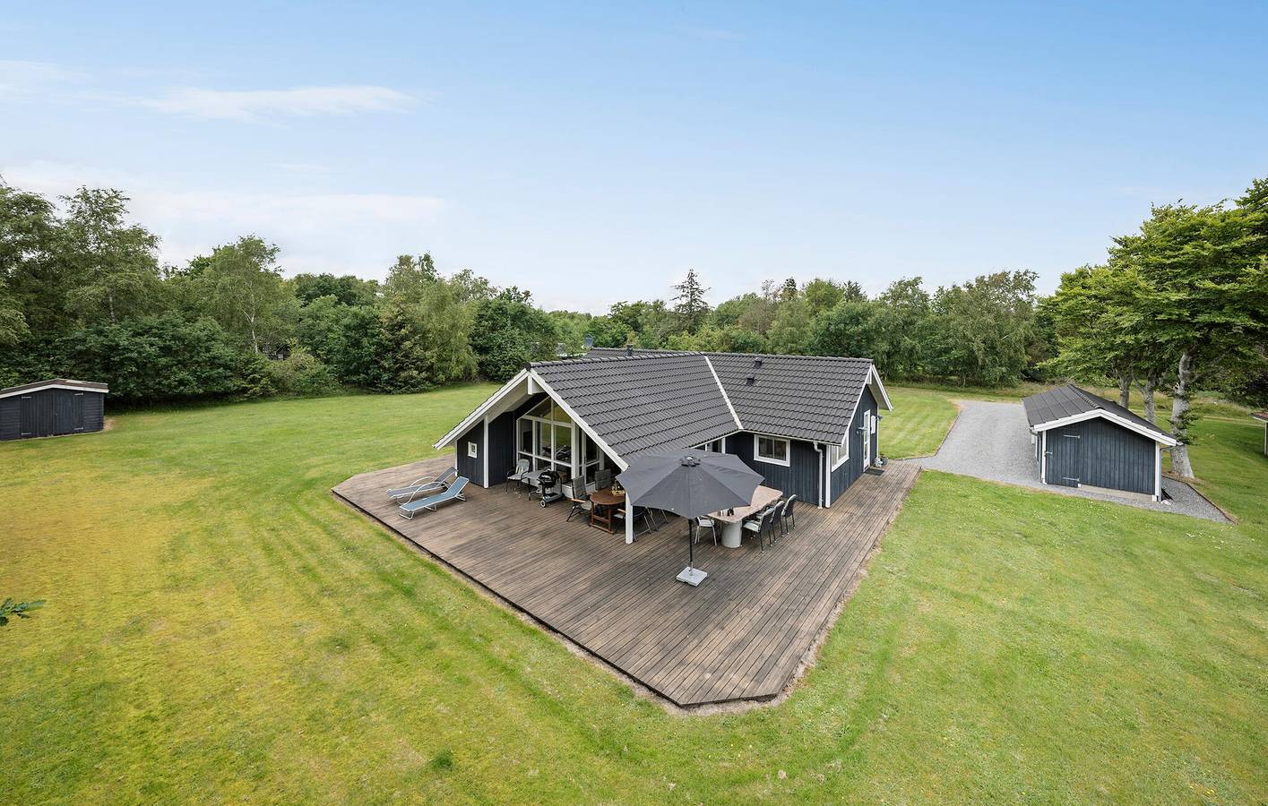 Ferienhaus für 8 Personen mit Sauna in Lundø, Limfjord in Westjütland