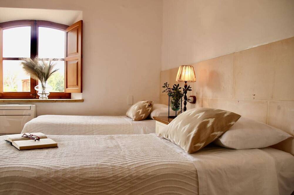 Es Molí d`en Mig, jacuzzi, pool and barbecue in Consell, Majorca Center