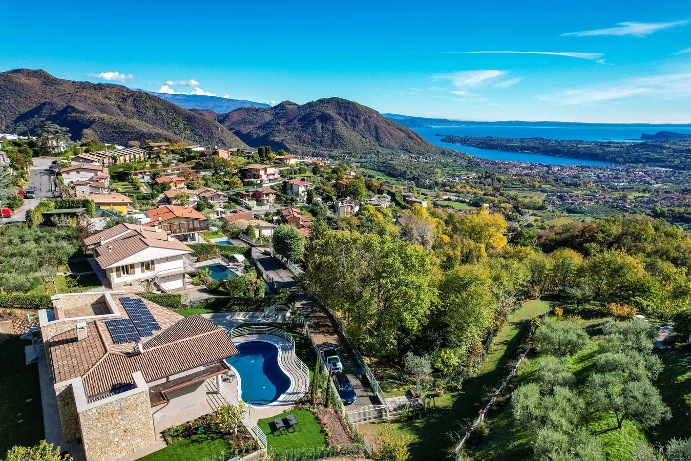 Mgh Luxury - Villa Colombo in Villanuova sul Clisi, Gardasee-Berge