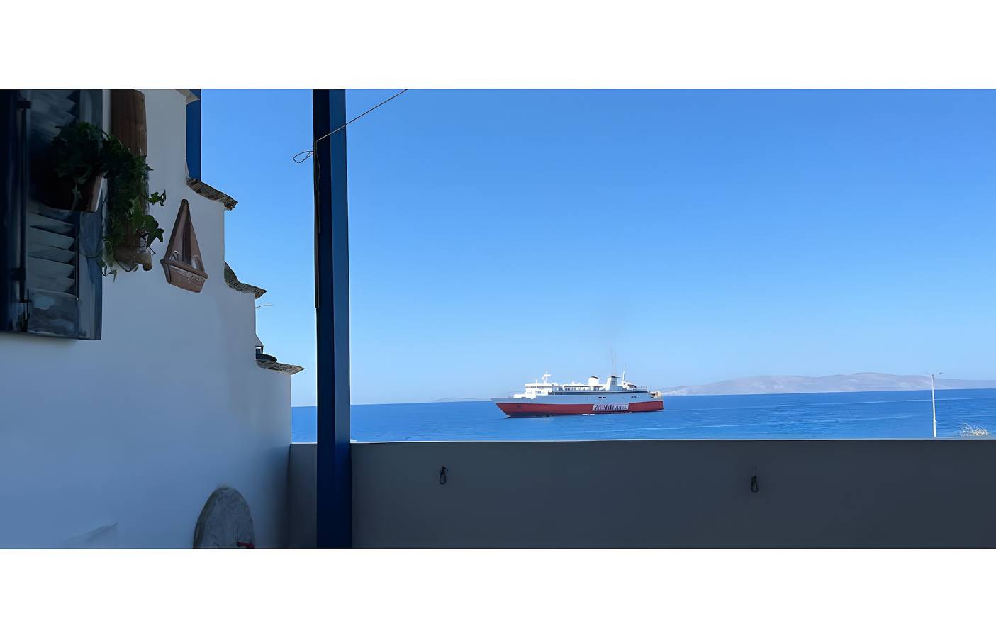 Ferienhaus 'Waterfront Masterpiece' mit Meerblick, Wlan und Klimaanlage in Tínos