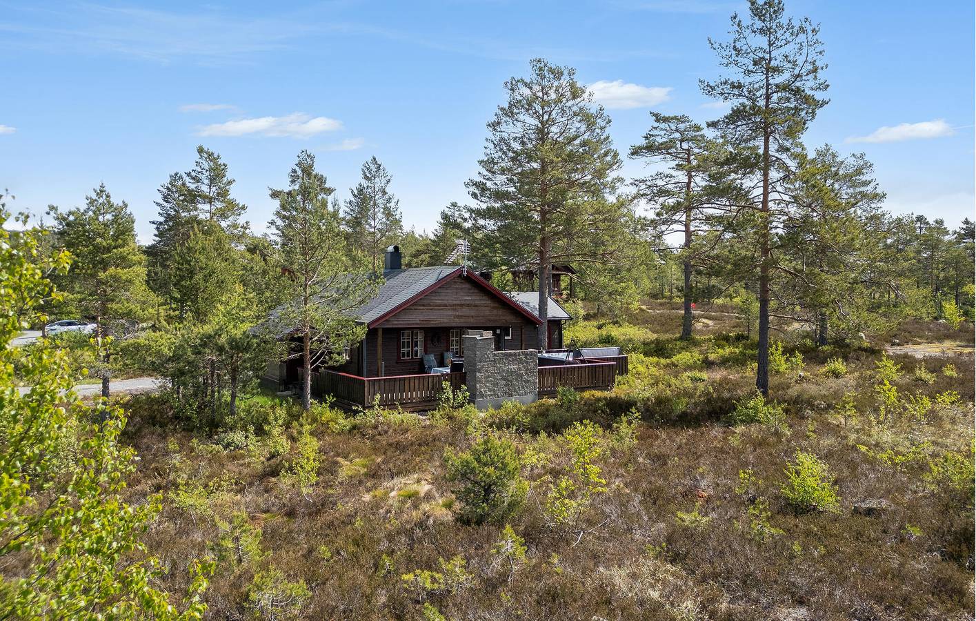 Ferienhaus für 5 Personen mit Terrasse in Nissedal