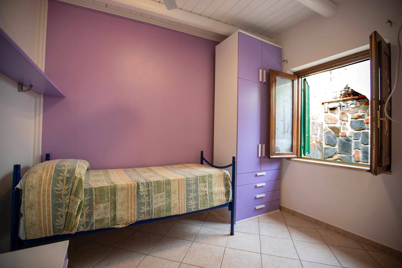 Casa vacanza per 3 persone con terrazza in Pisciotta, Cilento Coast