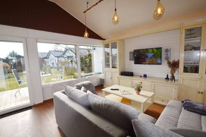 Ferienhaus für 2 Personen, mit Garten und Terrasse, mit Haustier