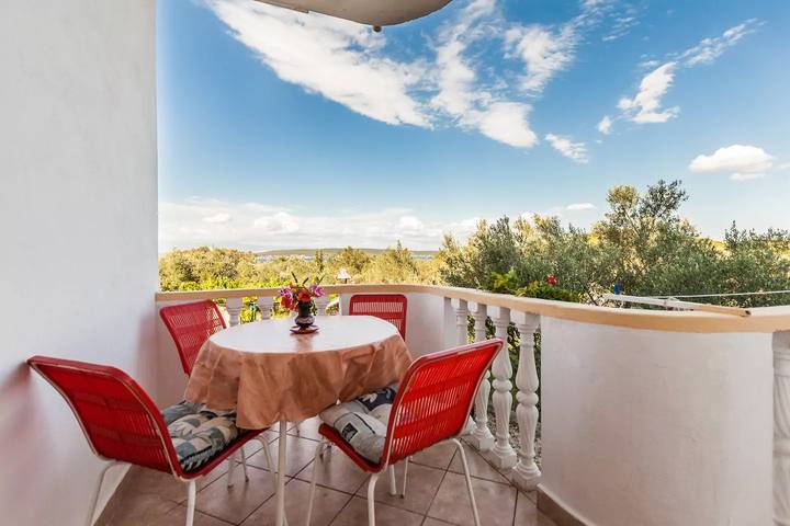 Smještaj za odmor za 4 osoba, s Balkon/terasa u Kali