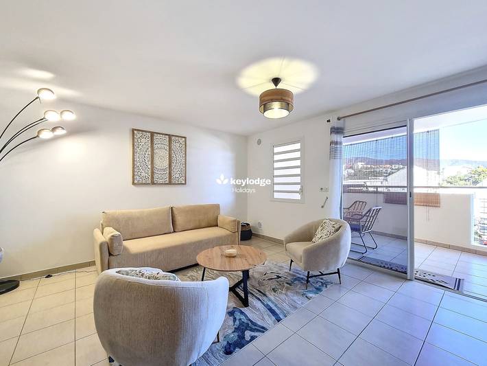 Appartement de vacances pour 2 personnes, avec terrasse sur l' Île de la Réunion