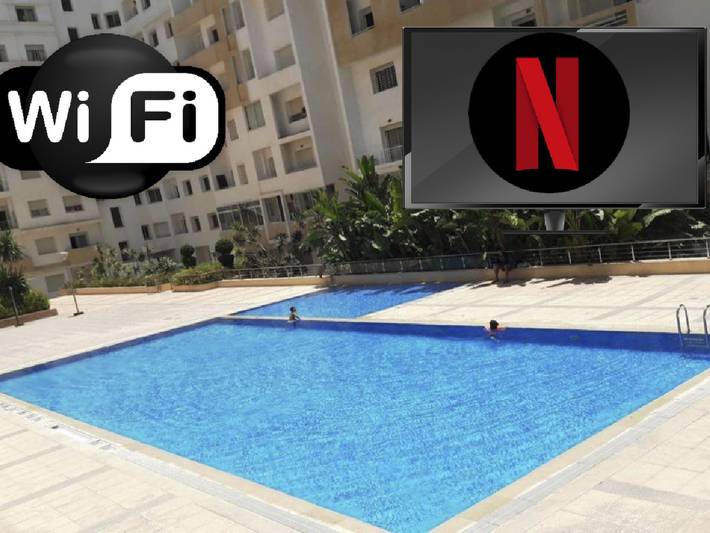 Vakantieappartement voor 4 personen, met tuin en zwembad in Agadir