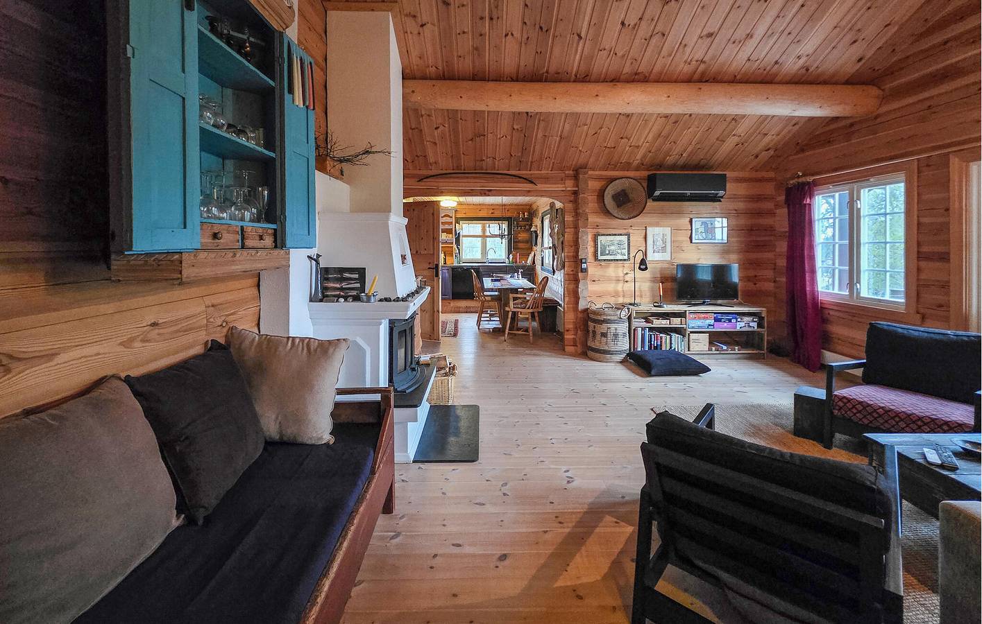 Ferienhaus für 7 Personen mit Sauna in Vinje