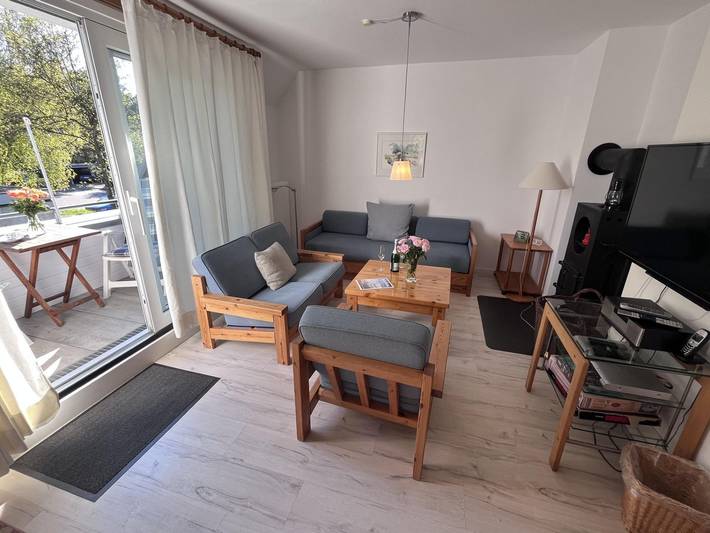 Ferienwohnung für 7 Personen, mit Balkon/Terrasse und Balkon sowie Garten in St. Peter-Ording - 2