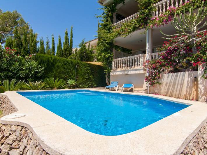 Ferienhaus für 8 Personen, mit Meerblick und Pool sowie Garten - 1