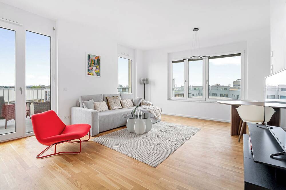 Ganze Wohnung, Luxus-3-Zimmer Apart. Hansen I Zentrum I Familie I Balkon I Us-Armee I Parkplatz in Böblingen, Stuttgart Region