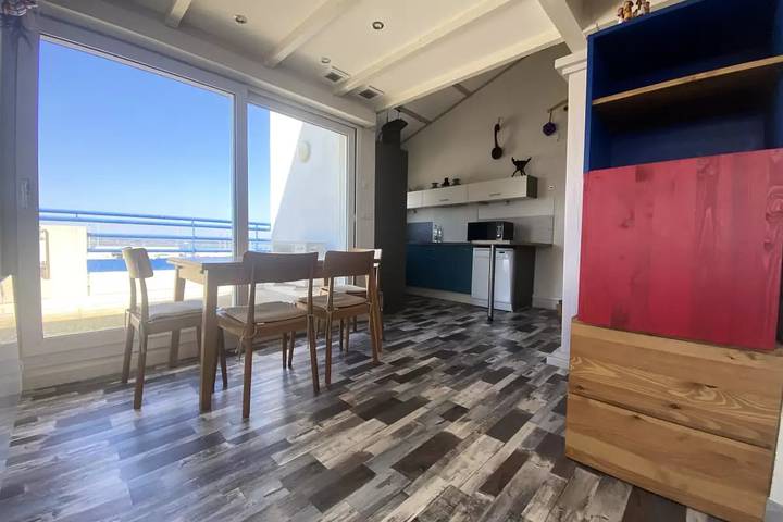 Appartement de vacances pour 6 personnes, avec vue et terrasse