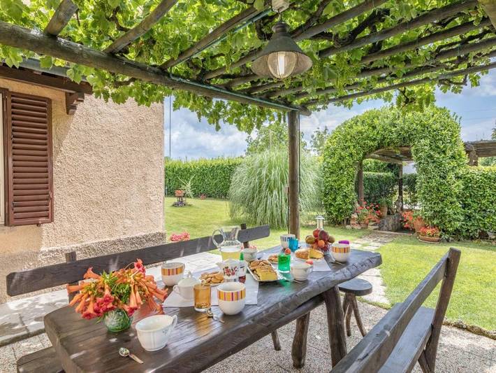 Ferienhaus für 8 Personen, mit Garten und Pool sowie Terrasse, mit Haustier - 1