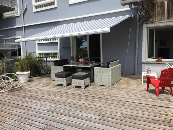 Gîte pour 6 personnes, avec Terrasse ainsi que Jardin et Vue à Coudeville-sur-Mer