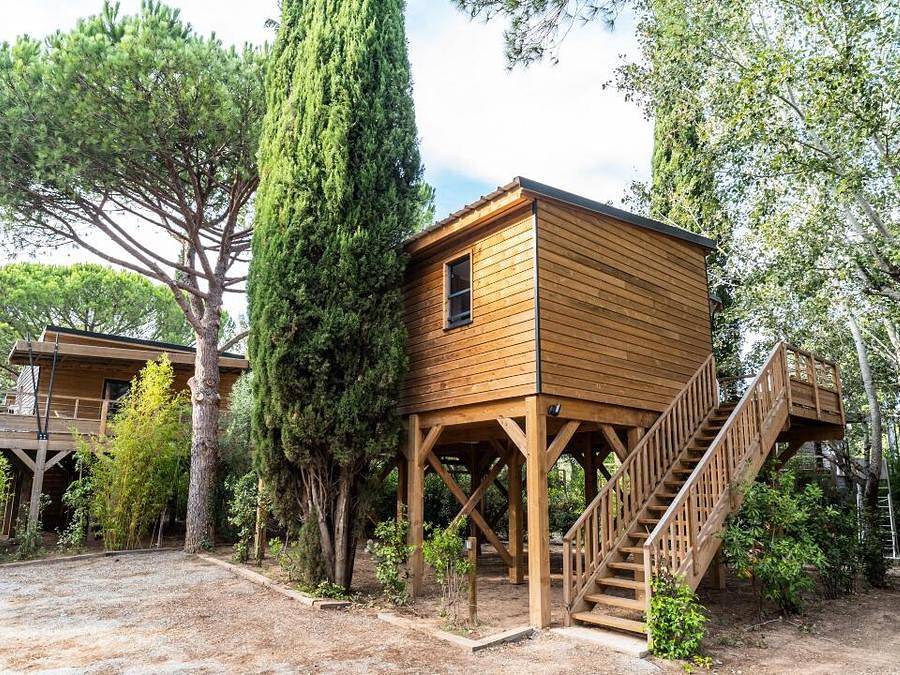 Camping Sandaya l'Etoile d'Argens - Chalet 6 personnes - Chalet 4 Pièces 6 Personnes Climatisé + Tv in Fréjus, Côte méditerranéenne (France)