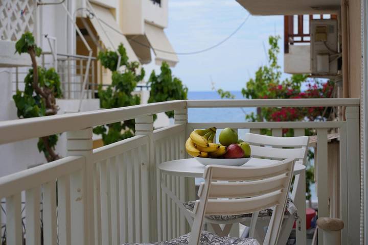Ferienwohnung für 3 Personen, mit Balkon auf Kreta