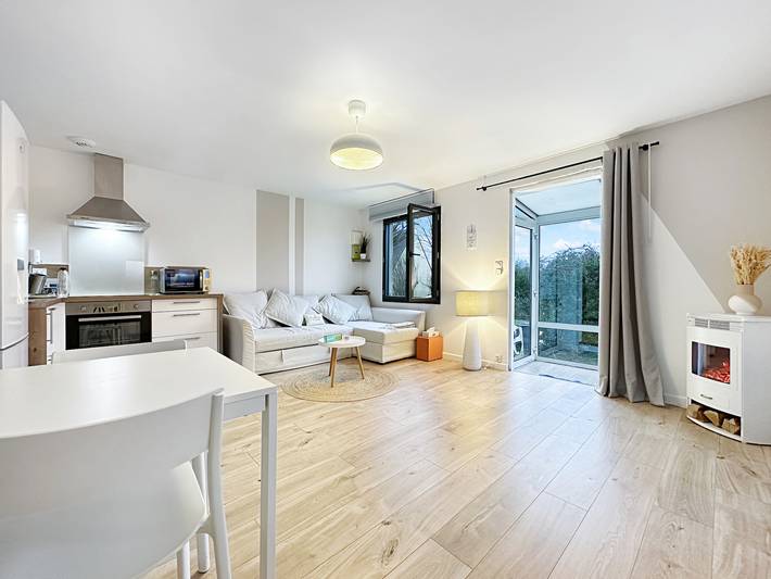 Maison de vacances pour 2 personnes, avec vue ainsi que terrasse et jardin - 1