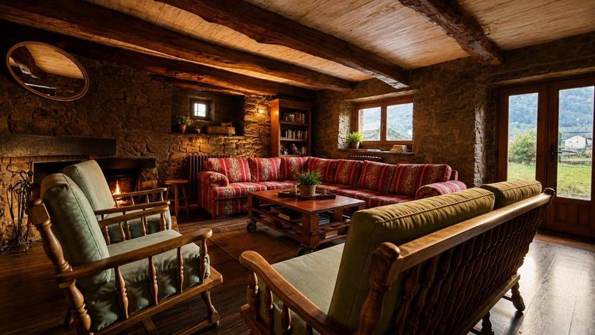 Casa rural para 8 personas, con jardín y vistas, Se admiten mascotas - 1