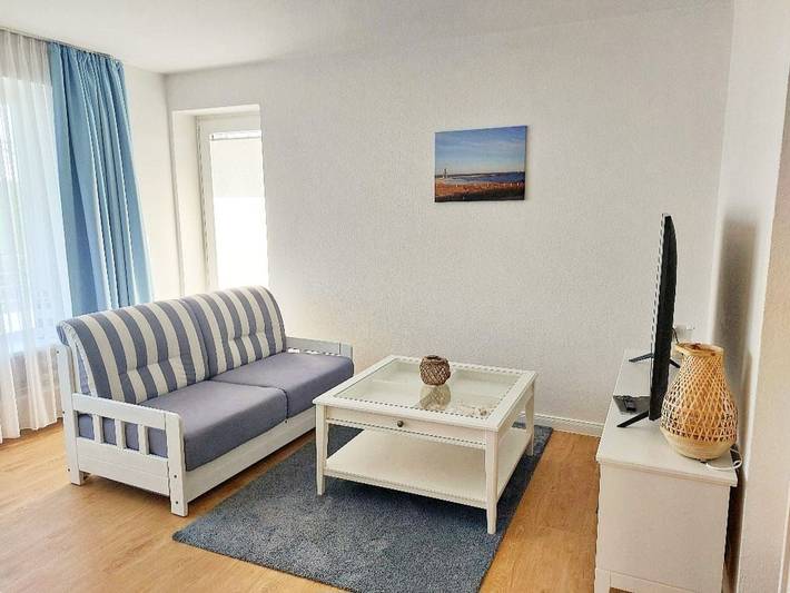 Ferienwohnung für 2 Personen, mit Balkon in Grimmershörn