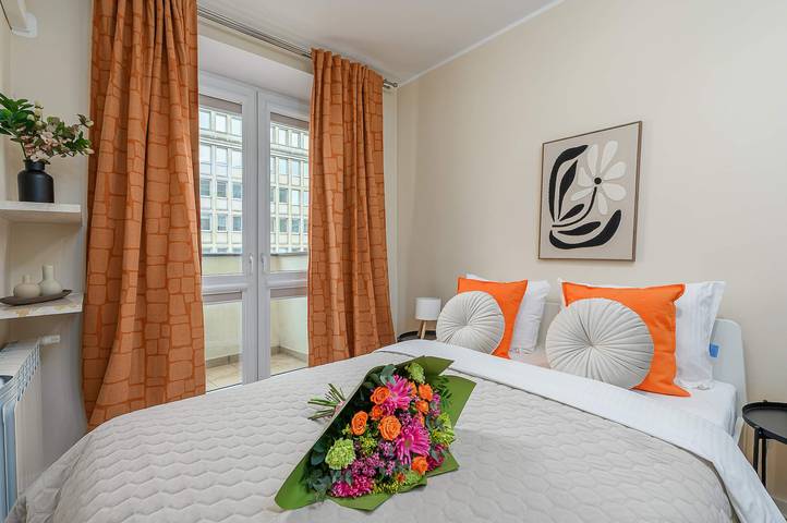 Apartament wakacyjny dla 6 osób, z Ogród w Warszawa (Śródmieście)