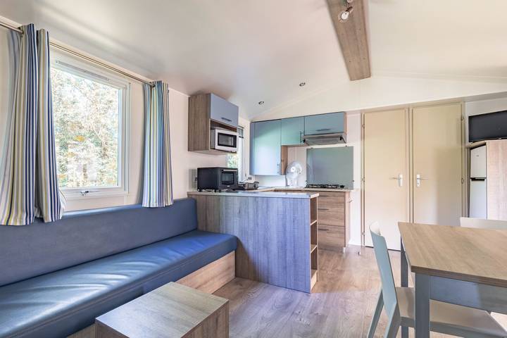 Mobil home pour 8 personnes, avec jardin et bassin pour enfant, animaux acceptés à Saint-Georges-d'Oléron - 3