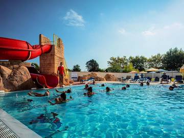 Mobil home pour 6 personnes, avec bassin pour enfant dans Plage Nord (Saint-Cyprien)