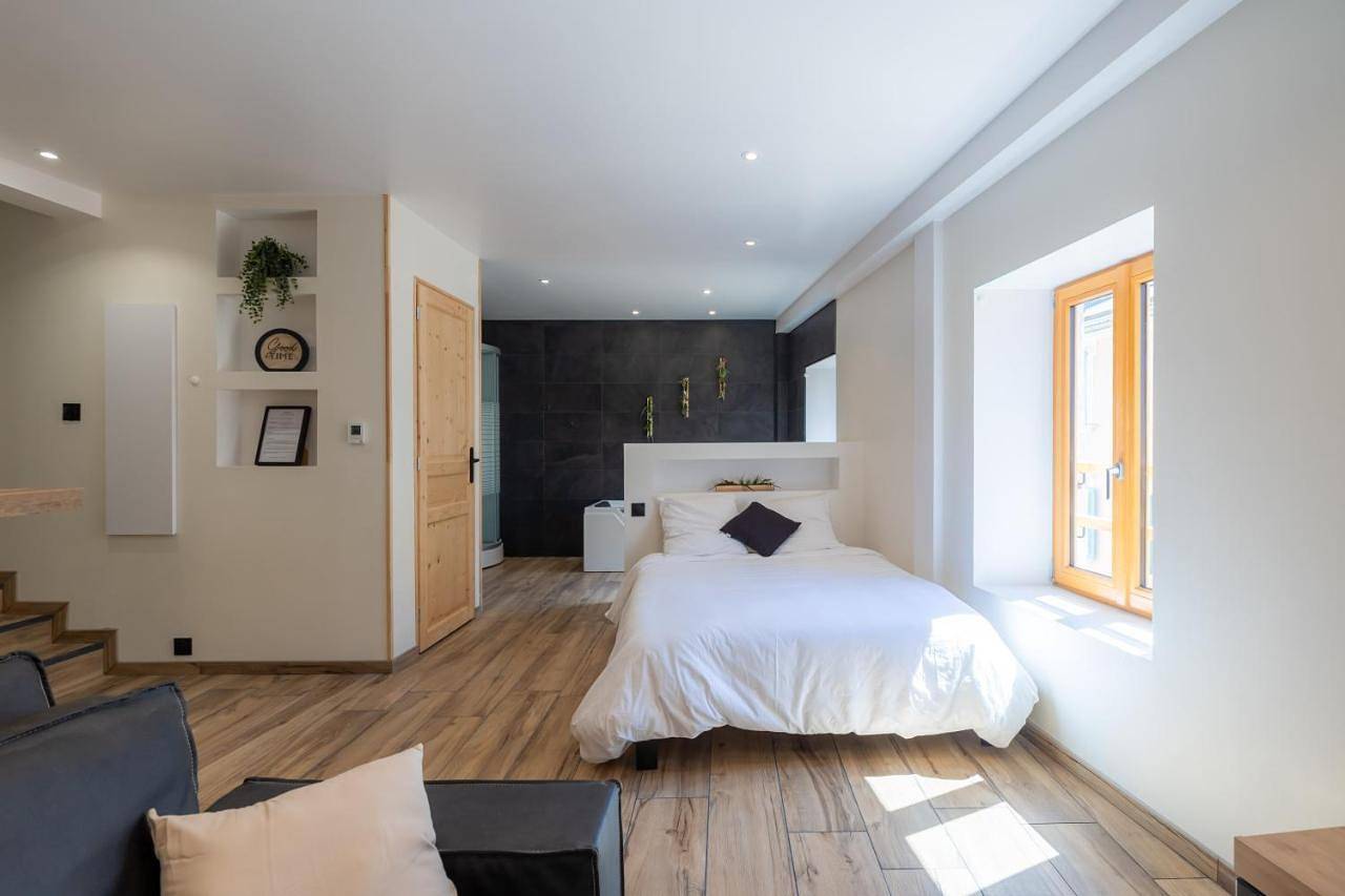 Appartement entier, Superbe Loft Balneo Hammam #5 in Embrun, Parc national des Écrins