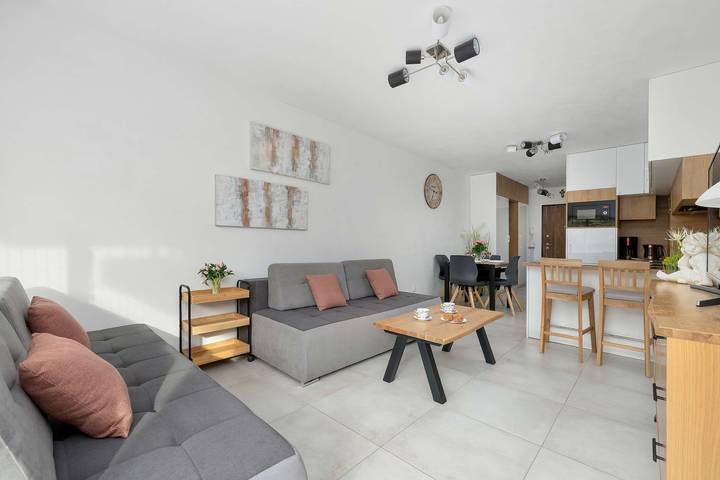 Ganze Wohnung, Ferienwohnung für 4 Personen mit Garten in Międzywodzie, Baltic Sea Pomerania