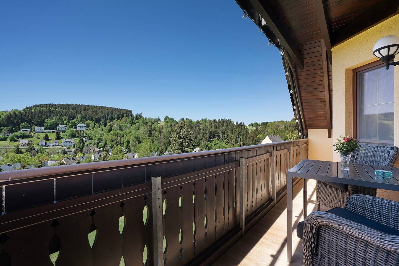 Ganzes Studio, 'Pension Bergblick - Katzenstein' - Großes Superior Einraumappartement in Pobershau, Marienberg