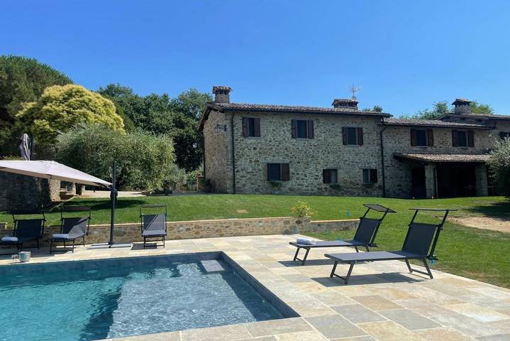 Chalet para 12 personas con piscina in Umbertide, Valtiberina