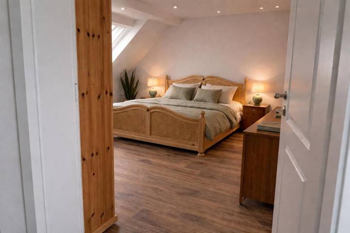 Ferienwohnung für 4 Personen, mit Terrasse und Garten sowie Ausblick in Rees - 2