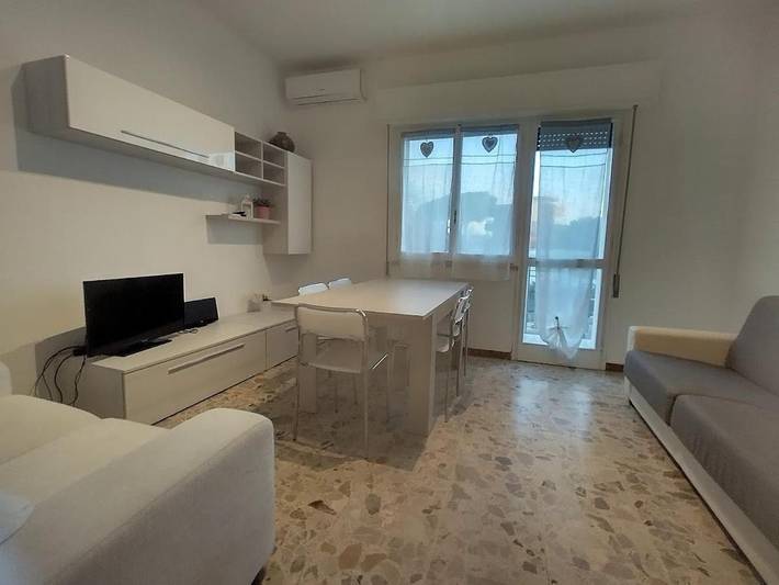 Apartament wakacyjny dla 4 osób, z Balkon i Taras oraz Widok w Cervia