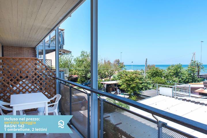 Appartamento per 6 persone, con balcone/terrazza in Senigallia