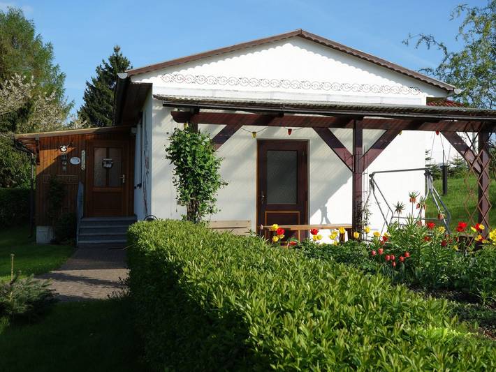 Ferienhaus für 4 Personen, mit Terrasse und Garten sowie Ausblick und Seeblick im Ostharz - 2