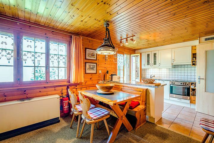 Ferienhaus für 6 Personen, mit Terrasse und Sauna sowie Ausblick im Wallis - 4