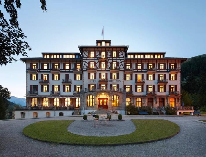 Hotel für 2 Personen, mit Terrasse und Whirlpool sowie Garten und Sauna in Bergün