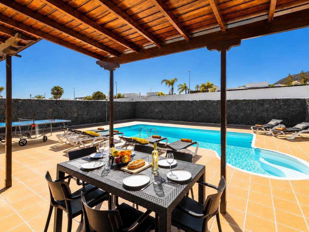 Villa für 6 Personen mit Garten in Playa Blanca, Yaiza