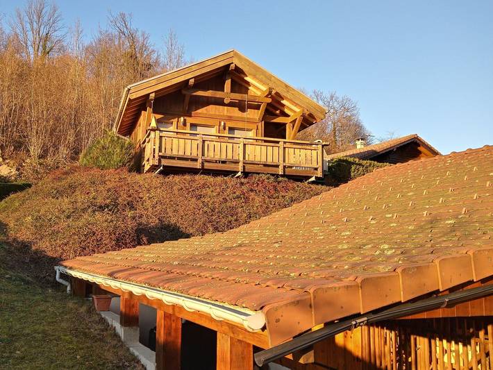 Ferienhaus für 2 Personen, mit Terrasse und Ausblick in La Bresse