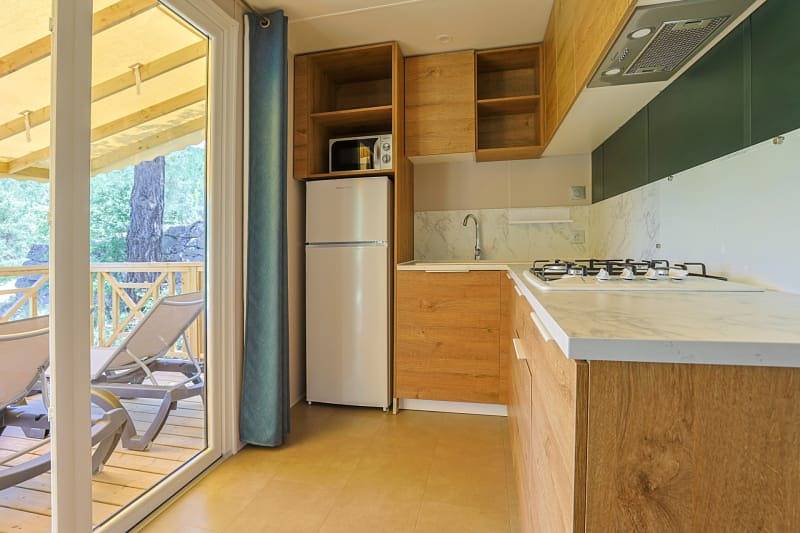 Rcn les Collines de Castellane — Mobile home Thym in La Garde (Alpes-de-Haute-Provence), Parc naturel régional du Verdon