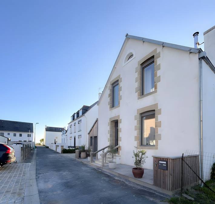 Ferienhaus „Léchiagat“ mit privater Terrasse und Wlan in Treffiagat, Quimper und Umgebung