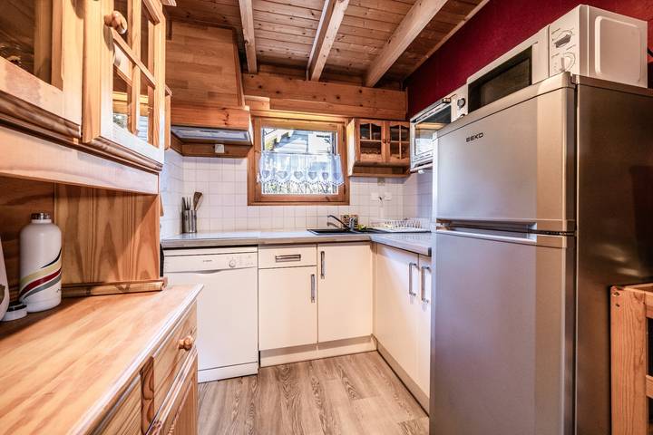 Chalet „6p Classique – Les Gentianes“ mit Bergblick, privater Terrasse und Wlan in Verchaix, Region Bonneville
