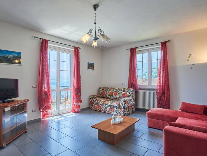 Ferienwohnung für 4 Personen, mit Balkon und Terrasse sowie Garten und Seeblick am Comer See - 4