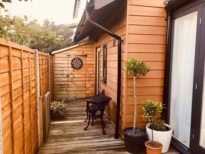 Ferienwohnung für 2 Personen, mit Terrasse und Garten