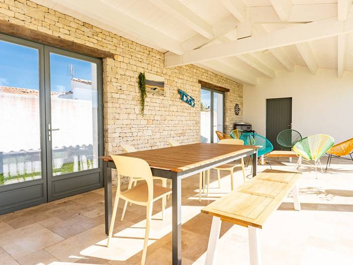 Location de vacances pour 8 personnes, avec Terrasse et Jardin à Sainte-Marie-de-Ré - 4