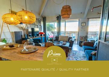Gîte pour 4 personnes, avec terrasse et vue dans Plage des Bourdaines