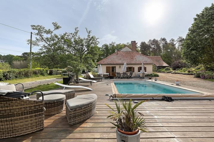 Chambre d’hôte pour 4 personnes, avec Jardin