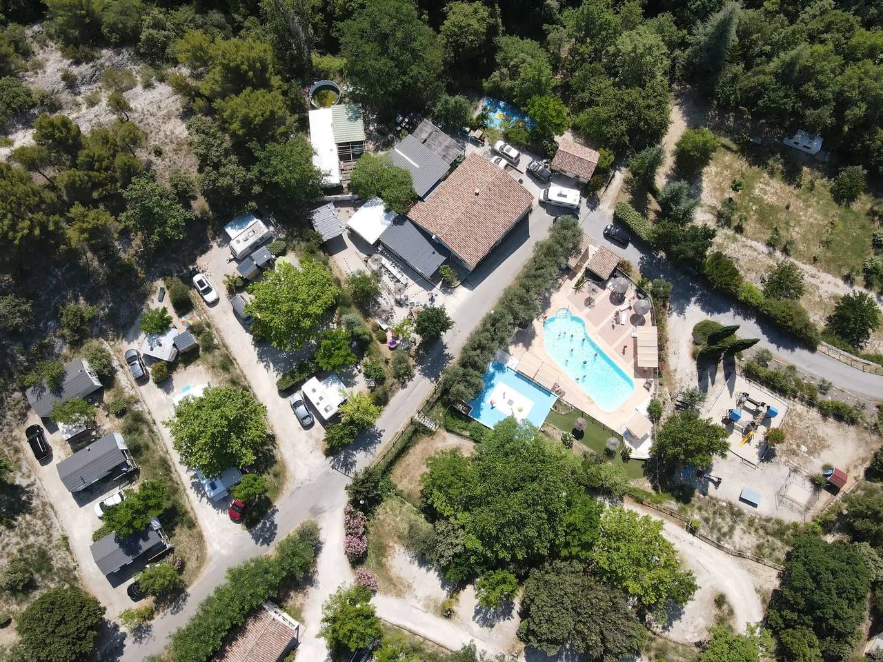 Camping 4 étoiles - Piscine  - ccbgdai in Venterol, Nyons und Umgebung
