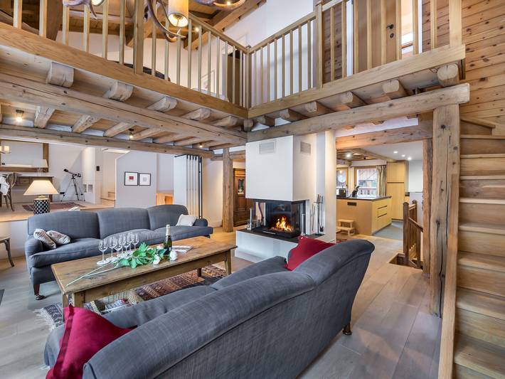 Chalet pour 13 personnes, avec terrasse dans Courchevel 1300 (Le Praz)