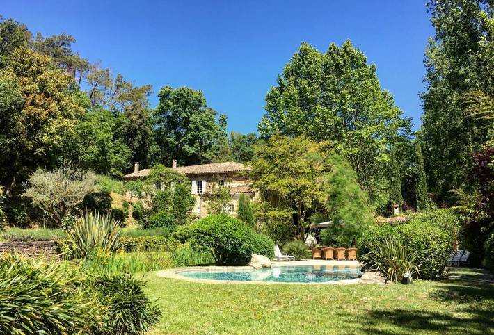 Maison de campagne pour 14 personnes, avec piscine ainsi que terrasse et jardin, animaux acceptés à Villeneuvette - 4