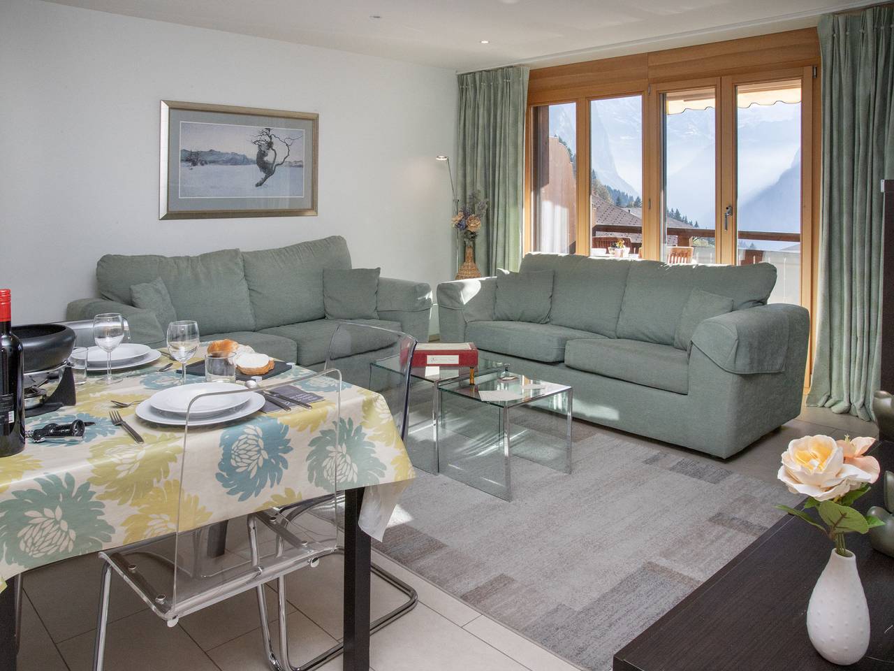Cały apartament, Bella Vista Apt. No. 09 in Wengen, Lauterbrunnen
